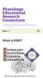 Mobile Screenshot of physiologyeducation.org